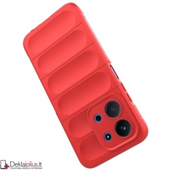 Magic Shield guminis dėklas su kameros apsauga - raudonas (Xiaomi Redmi 15C 4G) Magic Shield guminis dėklas su kameros apsauga - raudonas (Xiaomi Redmi 15C 4G)